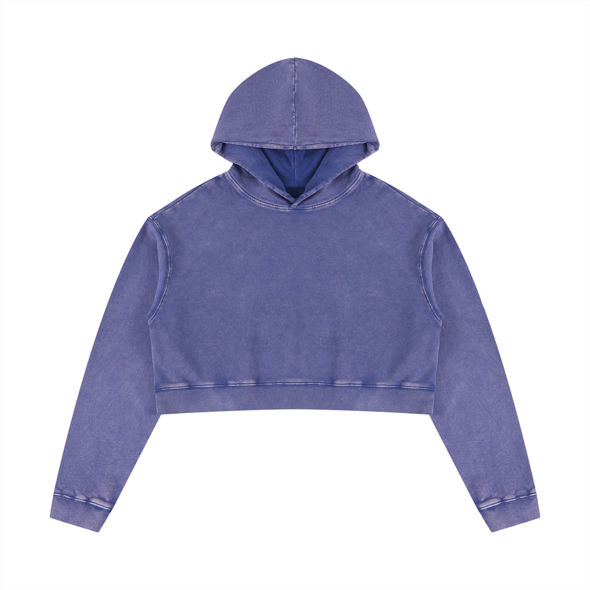 Mermaid Women’s Mineral Washed Crop Hoodie