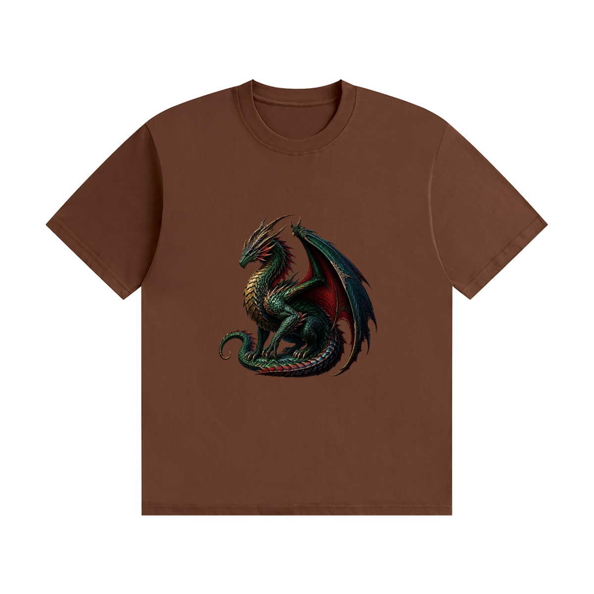Dragon Unisex Seamless Cotton T-Shirt