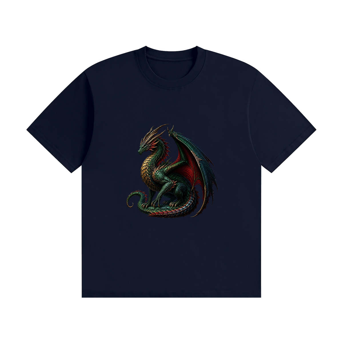 Dragon Unisex Seamless Cotton T-Shirt