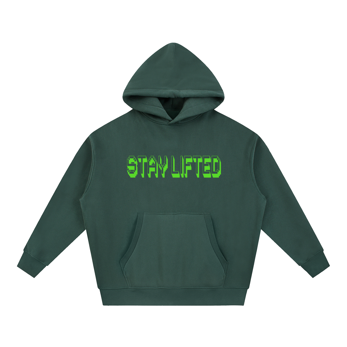 Essential Oversized Boxy Fit Fleece Hoodie