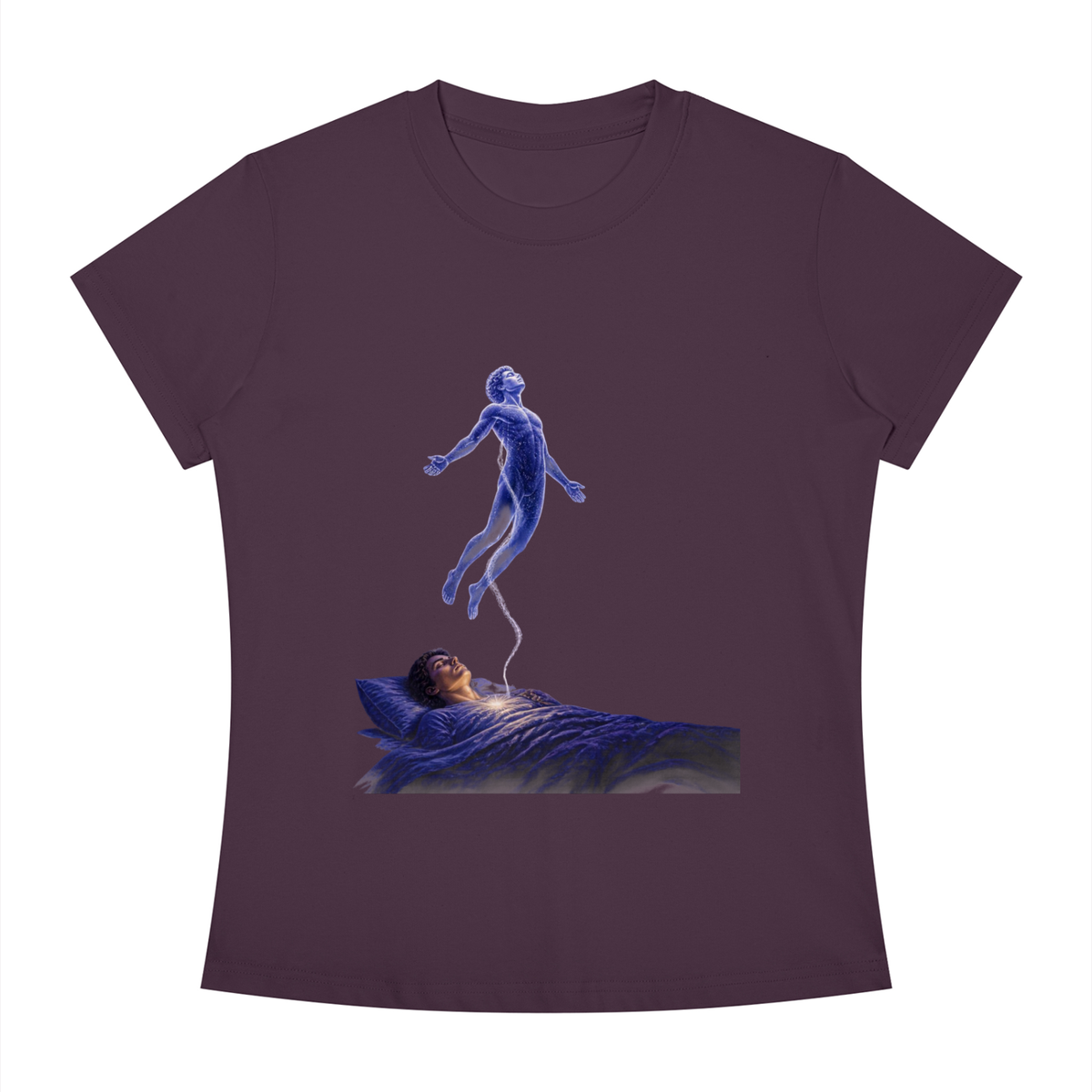 Astral Projection Women's Slim Fit Crewneck T-Shirt