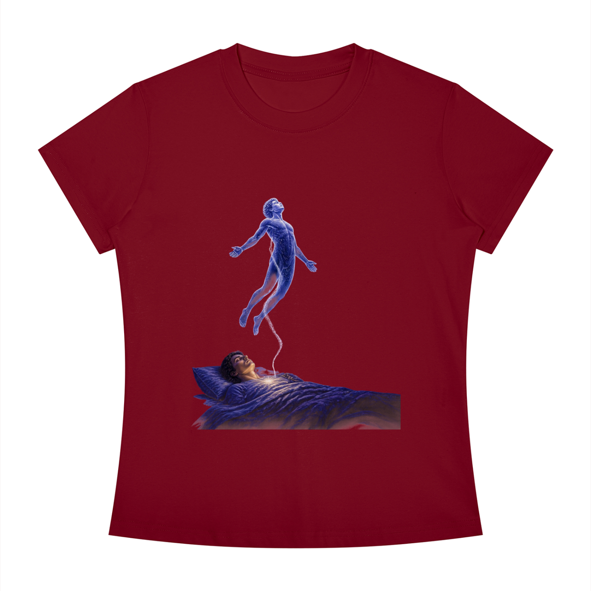 Astral Projection Women's Slim Fit Crewneck T-Shirt