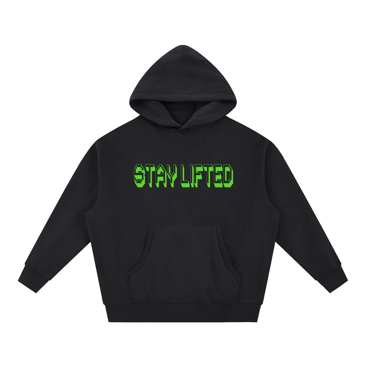 Essential Oversized Boxy Fit Fleece Hoodie