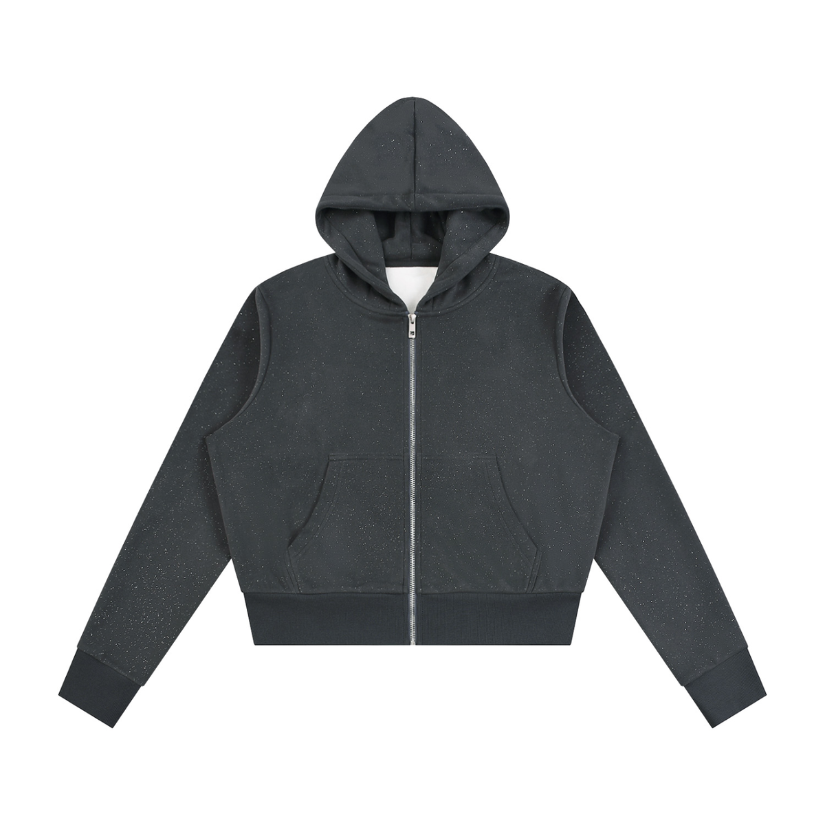Lotus Women's Sparkles Fleece Full Zip Hoodie