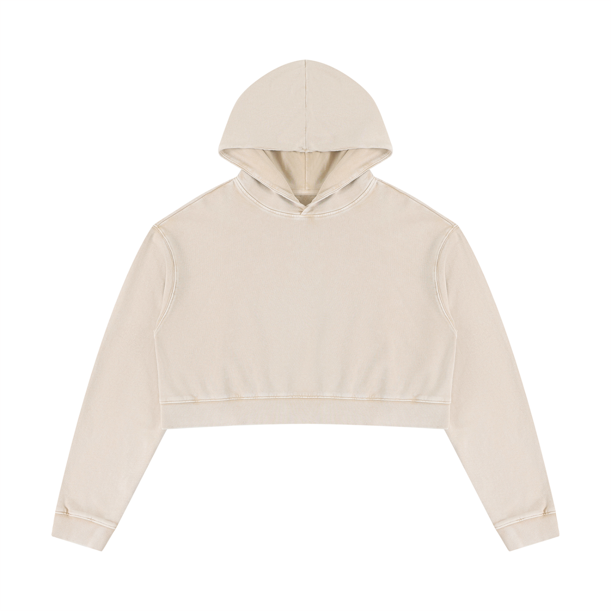 Mermaid Women’s Mineral Washed Crop Hoodie