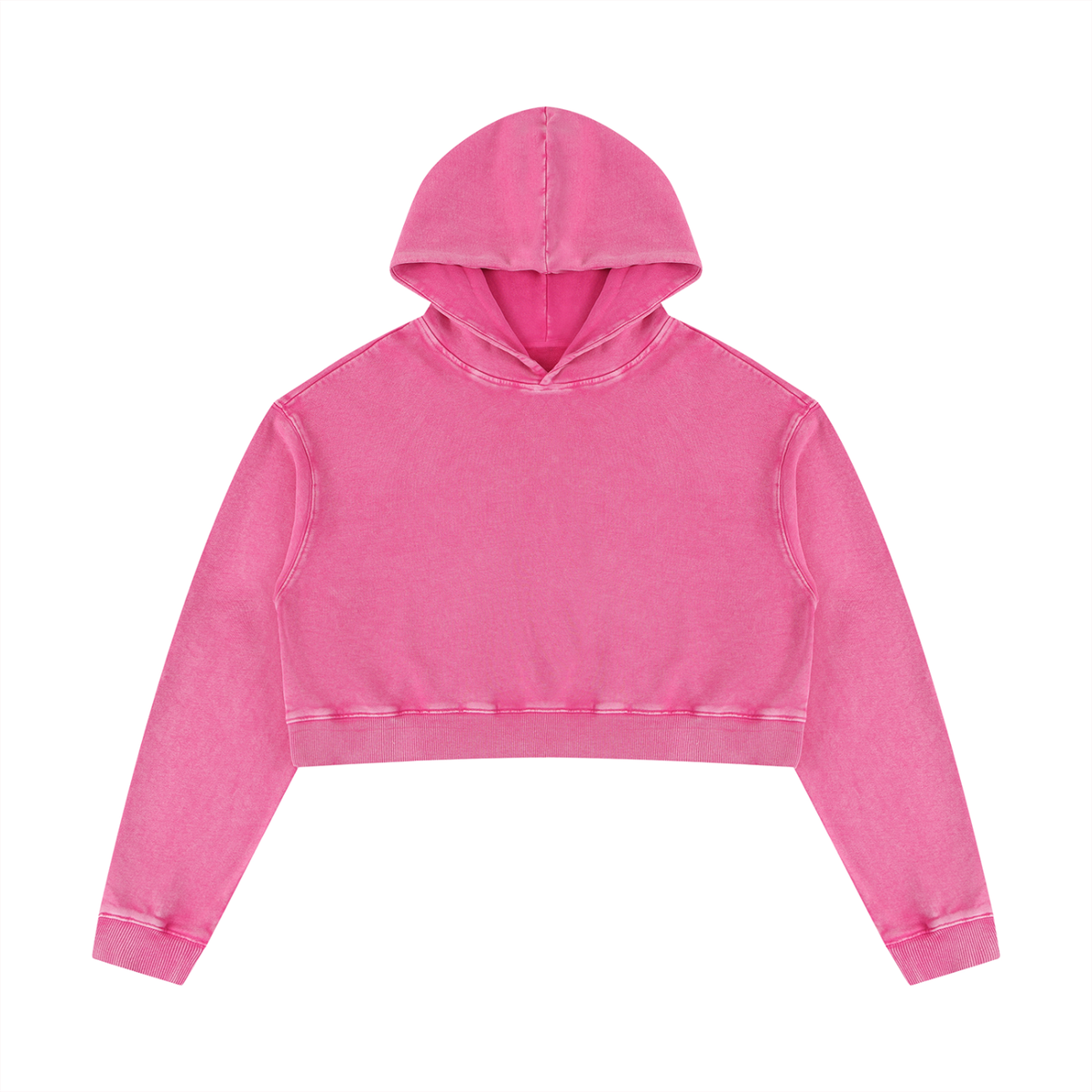 Mermaid Women’s Mineral Washed Crop Hoodie