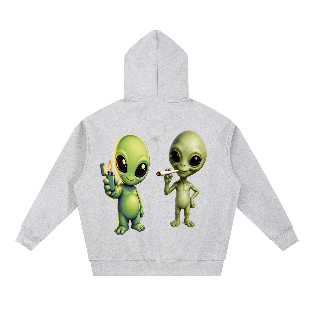 Essential Oversized Boxy Fit Fleece Hoodie