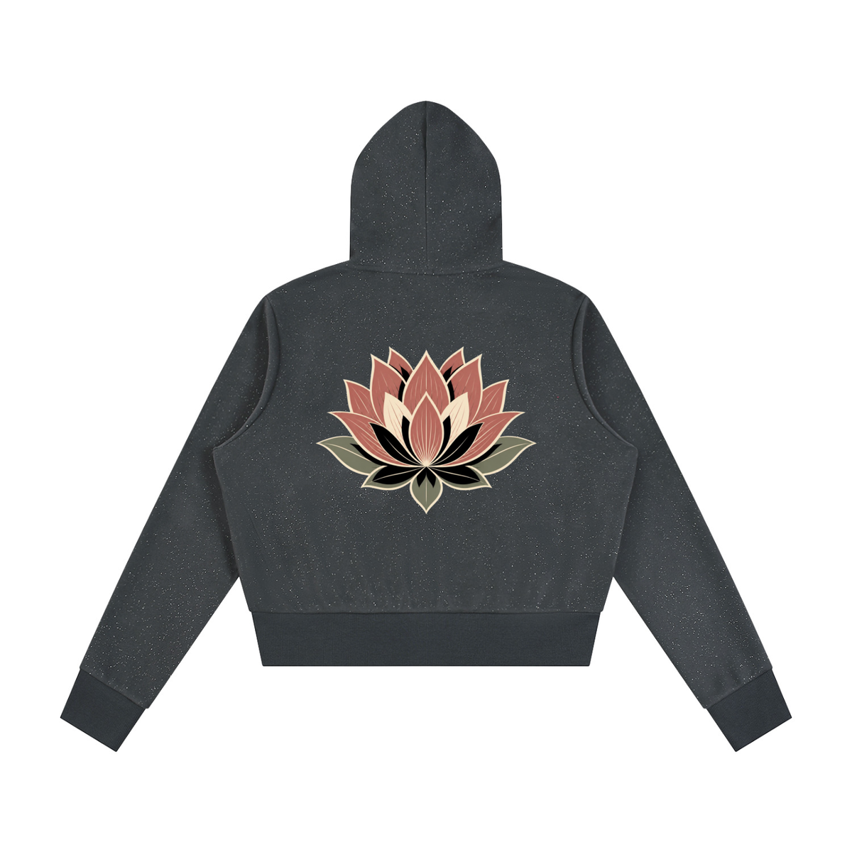 Lotus Women's Sparkles Fleece Full Zip Hoodie