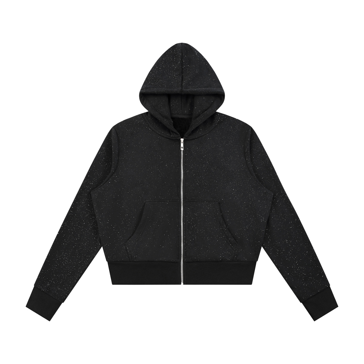 Lotus Women's Sparkles Fleece Full Zip Hoodie