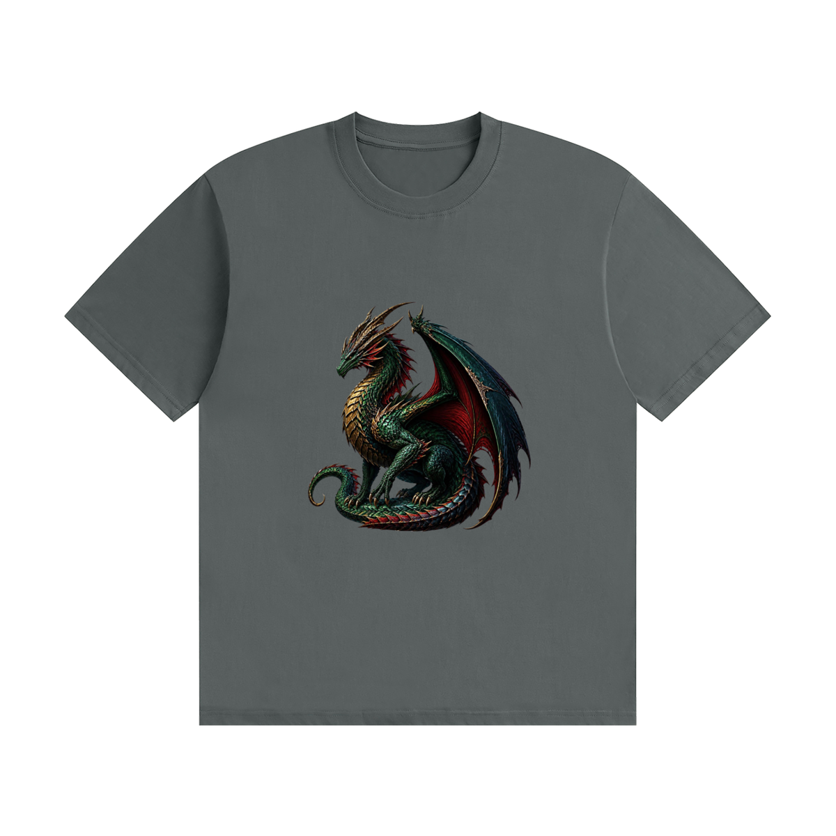 Dragon Unisex Seamless Cotton T-Shirt