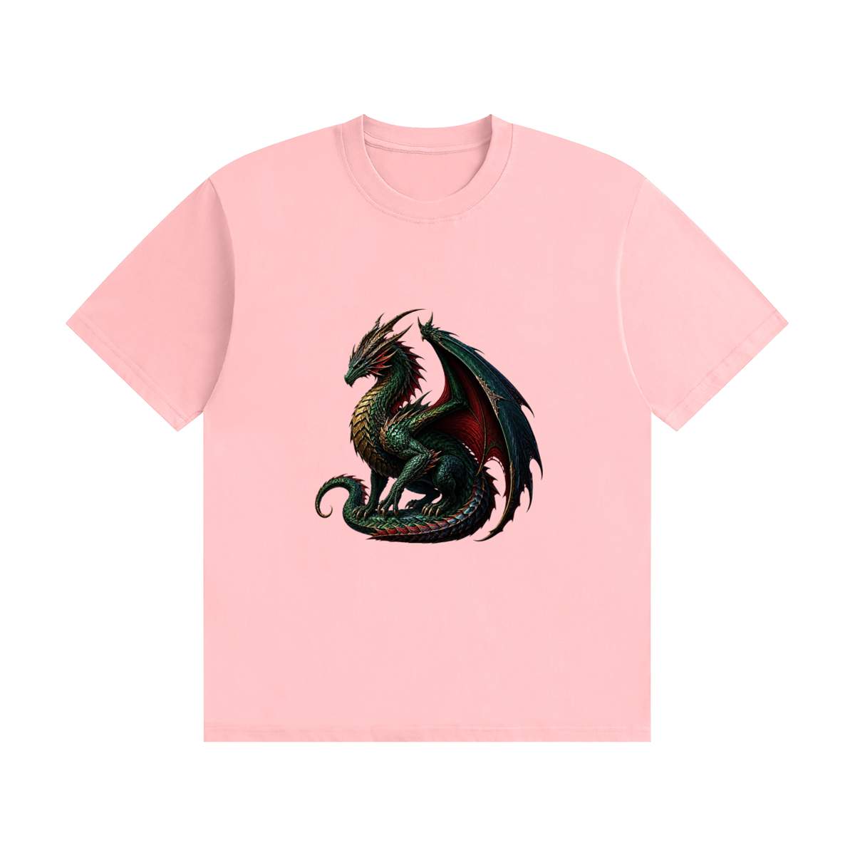 Dragon Unisex Seamless Cotton T-Shirt