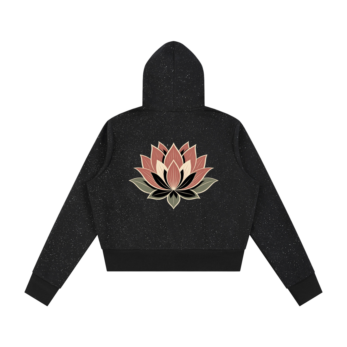 Lotus Women's Sparkles Fleece Full Zip Hoodie