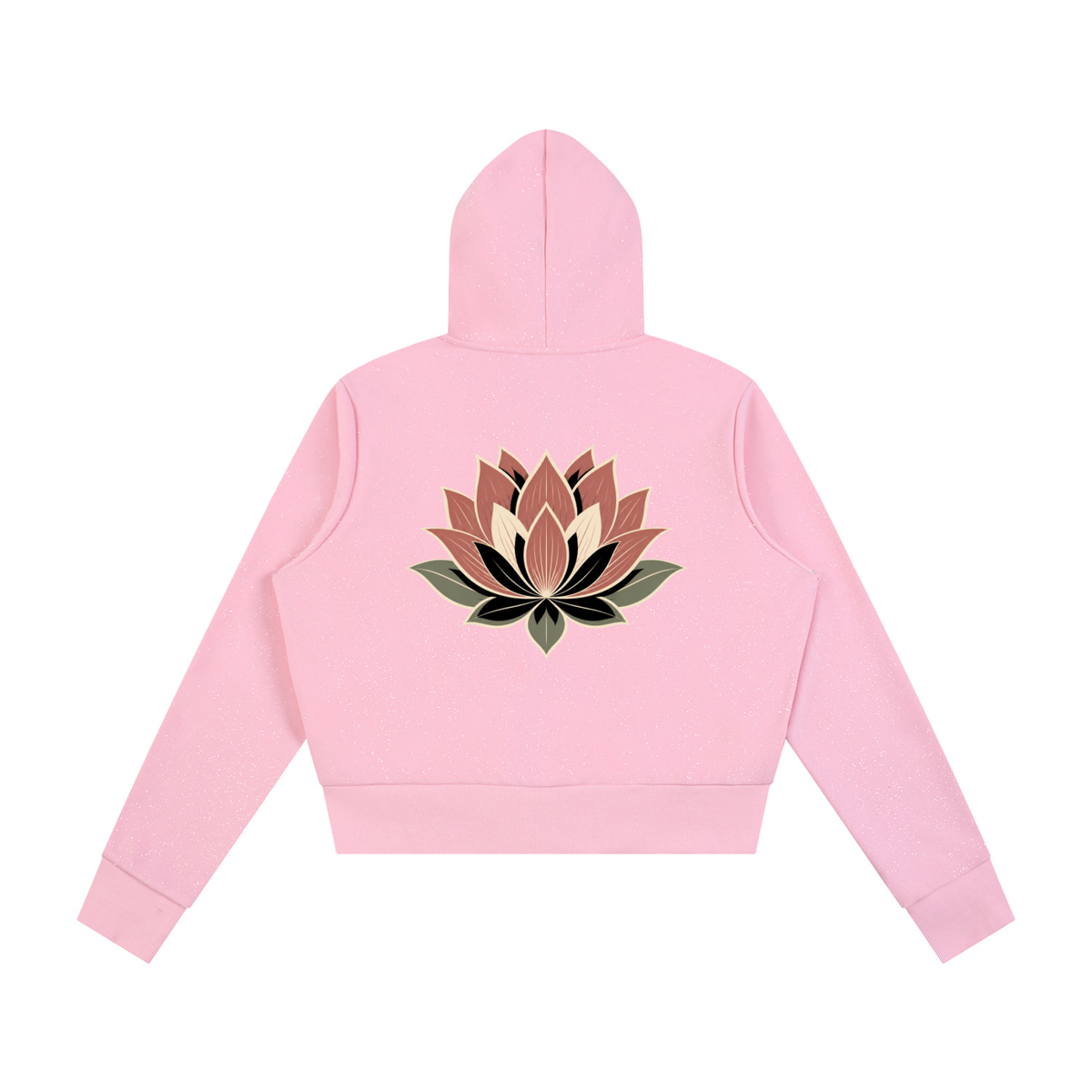 Lotus Women's Sparkles Fleece Full Zip Hoodie