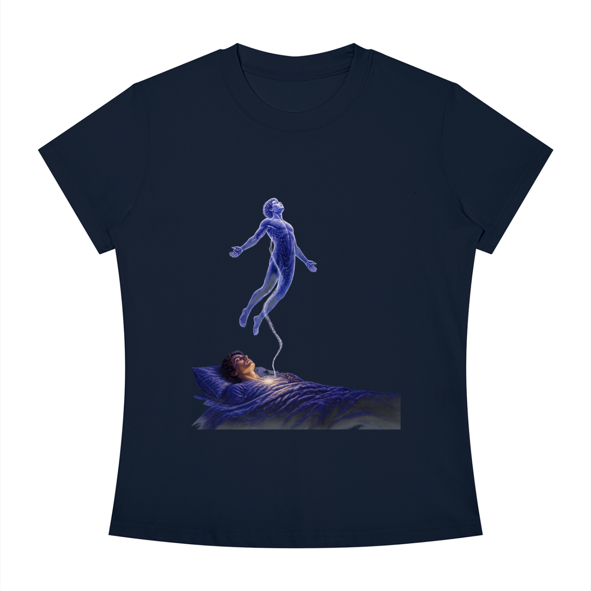 Astral Projection Women's Slim Fit Crewneck T-Shirt